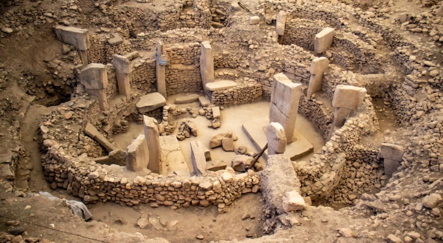 Ruinas de Göbekli Tepe en Turquía